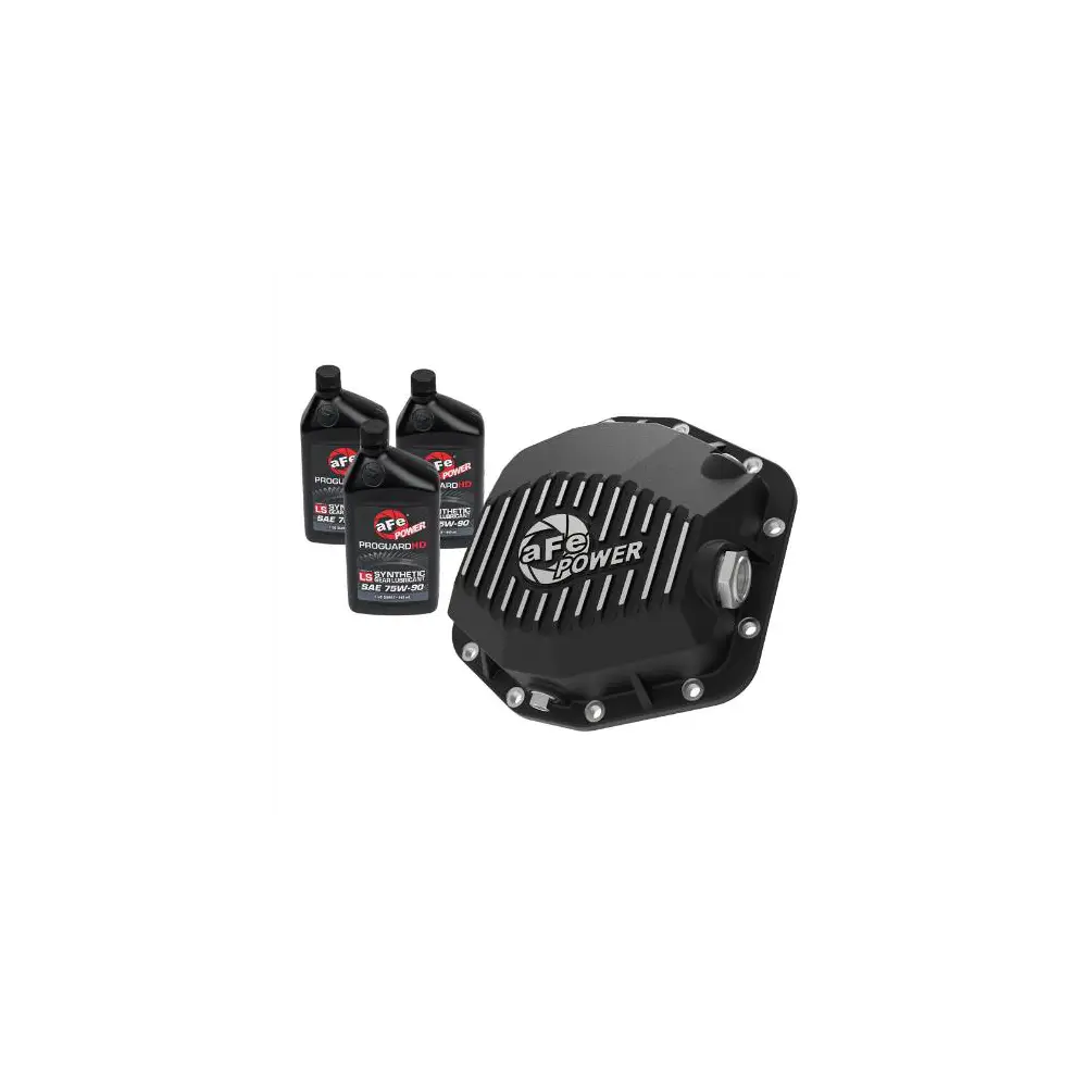 Pro Series Rear Differential Cover - Black - AFE46-71291B
